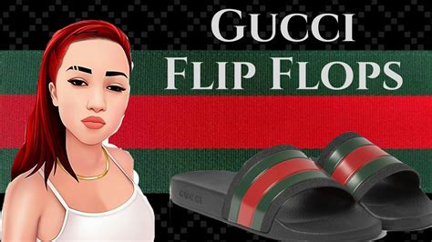 gucci flip flops sample|Gucci Flip Flops bhad bhabie.